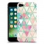משולשים כיסוי מגן קשיח מעוצב ל Apple iPhone 7 יחידה אחת סקרין מובייל