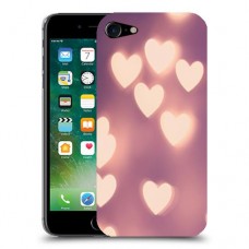 לבבות מעורפלים בחום כיסוי מגן קשיח מעוצב ל Apple iPhone 7 יחידה אחת סקרין מובייל
