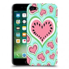 אבטיח אהבה כיסוי מגן קשיח מעוצב ל Apple iPhone 7 יחידה אחת סקרין מובייל