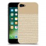 נקודות לבנות כיסוי מגן קשיח מעוצב ל Apple iPhone 7 יחידה אחת סקרין מובייל