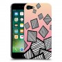זאברה ריבועים כיסוי מגן קשיח מעוצב ל Apple iPhone 7 יחידה אחת סקרין מובייל