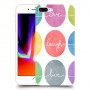 אהבה צחוק חיים כיסוי מגן קשיח מעוצב ל Apple iPhone 8 Plus יחידה אחת סקרין מובייל