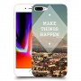לגרום לדברים לקרות כיסוי מגן קשיח מעוצב ל Apple iPhone 8 Plus יחידה אחת סקרין מובייל