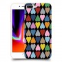 פסיפס קשת לבבות כיסוי מגן קשיח מעוצב ל Apple iPhone 8 Plus יחידה אחת סקרין מובייל