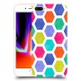 ניאון חלת דבש כיסוי מגן קשיח מעוצב ל Apple iPhone 8 Plus יחידה אחת סקרין מובייל