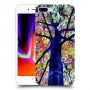 עץ ניאון כיסוי מגן קשיח מעוצב ל Apple iPhone 8 Plus יחידה אחת סקרין מובייל