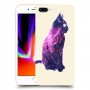 לילה מכושף כיסוי מגן קשיח מעוצב ל Apple iPhone 8 Plus יחידה אחת סקרין מובייל