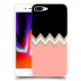 ורוד-לבן-לבן כיסוי מגן קשיח מעוצב ל Apple iPhone 8 Plus יחידה אחת סקרין מובייל