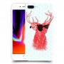 אדג אדום במשקפיים כיסוי מגן קשיח מעוצב ל Apple iPhone 8 Plus יחידה אחת סקרין מובייל