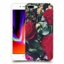 ורדים כיסוי מגן קשיח מעוצב ל Apple iPhone 8 Plus יחידה אחת סקרין מובייל