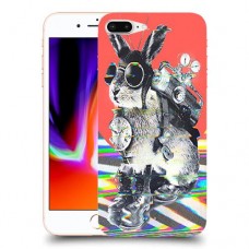 ארנבון מוזר כיסוי מגן קשיח מעוצב ל Apple iPhone 8 Plus יחידה אחת סקרין מובייל