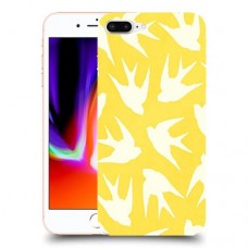 צהוב ציפור החיים כיסוי מגן קשיח מעוצב ל Apple iPhone 8 Plus יחידה אחת סקרין מובייל