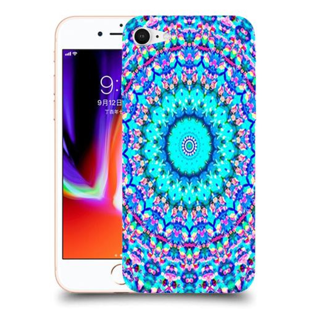 מנדלה בצבע כיסוי מגן קשיח מעוצב ל Apple iPhone 8 יחידה אחת סקרין מובייל