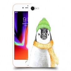 פינגווין בקור כיסוי מגן קשיח מעוצב ל Apple iPhone 8 יחידה אחת סקרין מובייל