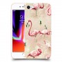 פלמינגו ורוד כיסוי מגן קשיח מעוצב ל Apple iPhone 8 יחידה אחת סקרין מובייל