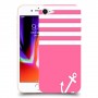 ורוד ימית כיסוי מגן קשיח מעוצב ל Apple iPhone 8 יחידה אחת סקרין מובייל