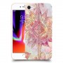 חמניות מוזרה סגולה כיסוי מגן קשיח מעוצב ל Apple iPhone 8 יחידה אחת סקרין מובייל