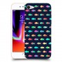 קשת בדגים כיסוי מגן קשיח מעוצב ל Apple iPhone 8 יחידה אחת סקרין מובייל