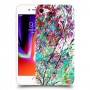 באביב בסגול כיסוי מגן קשיח מעוצב ל Apple iPhone 8 יחידה אחת סקרין מובייל