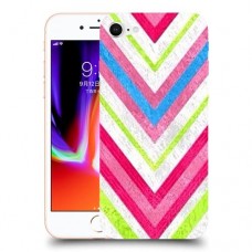 צבעים חשופים כיסוי מגן קשיח מעוצב ל Apple iPhone 8 יחידה אחת סקרין מובייל