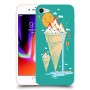 גלידה סאני כיסוי מגן קשיח מעוצב ל Apple iPhone 8 יחידה אחת סקרין מובייל