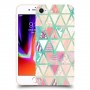 משולשים כיסוי מגן קשיח מעוצב ל Apple iPhone 8 יחידה אחת סקרין מובייל