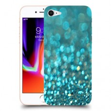 טורקיז יהלומים כיסוי מגן קשיח מעוצב ל Apple iPhone 8 יחידה אחת סקרין מובייל