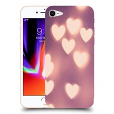 לבבות מעורפלים בחום כיסוי מגן קשיח מעוצב ל Apple iPhone 8 יחידה אחת סקרין מובייל