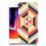 הצגת הפשטה כיסוי מגן קשיח מעוצב ל Apple iPhone 8 יחידה אחת סקרין מובייל