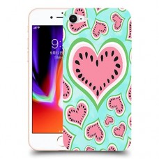 אבטיח אהבה כיסוי מגן קשיח מעוצב ל Apple iPhone 8 יחידה אחת סקרין מובייל