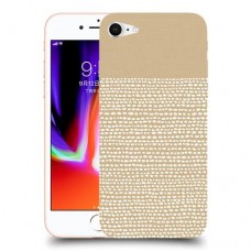 נקודות לבנות כיסוי מגן קשיח מעוצב ל Apple iPhone 8 יחידה אחת סקרין מובייל