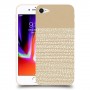 נקודות לבנות כיסוי מגן קשיח מעוצב ל Apple iPhone 8 יחידה אחת סקרין מובייל