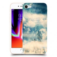 יופי חורף כיסוי מגן קשיח מעוצב ל Apple iPhone 8 יחידה אחת סקרין מובייל