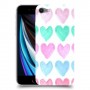 לבבות פסטל כיסוי מגן קשיח מעוצב ל Apple iPhone SE (2020) יחידה אחת סקרין מובייל