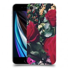 ורדים כיסוי מגן קשיח מעוצב ל Apple iPhone SE (2020) יחידה אחת סקרין מובייל