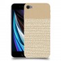 נקודות לבנות כיסוי מגן קשיח מעוצב ל Apple iPhone SE (2020) יחידה אחת סקרין מובייל