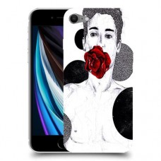 נוכחות נשים כיסוי מגן קשיח מעוצב ל Apple iPhone SE (2020) יחידה אחת סקרין מובייל