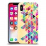ניאון רומבי כיסוי מגן קשיח מעוצב ל Apple iPhone X יחידה אחת סקרין מובייל