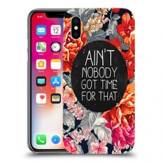 אף אחד לא קיבל זמן כיסוי מגן קשיח מעוצב ל Apple iPhone X יחידה אחת סקרין מובייל