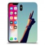 שלום בשבילך כיסוי מגן קשיח מעוצב ל Apple iPhone X יחידה אחת סקרין מובייל