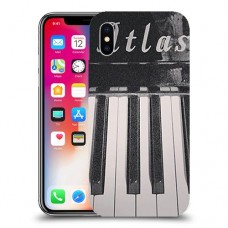 פסנתר Soul כיסוי מגן קשיח מעוצב ל Apple iPhone X יחידה אחת סקרין מובייל