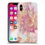 חמניות מוזרה סגולה כיסוי מגן קשיח מעוצב ל Apple iPhone X יחידה אחת סקרין מובייל