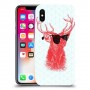 אדג אדום במשקפיים כיסוי מגן קשיח מעוצב ל Apple iPhone X יחידה אחת סקרין מובייל