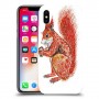 סקוור עשיר כיסוי מגן קשיח מעוצב ל Apple iPhone X יחידה אחת סקרין מובייל