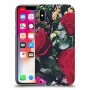 ורדים כיסוי מגן קשיח מעוצב ל Apple iPhone X יחידה אחת סקרין מובייל