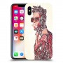 עישון כיסוי מגן קשיח מעוצב ל Apple iPhone X יחידה אחת סקרין מובייל