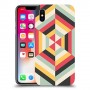 הצגת הפשטה כיסוי מגן קשיח מעוצב ל Apple iPhone X יחידה אחת סקרין מובייל