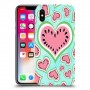 אבטיח אהבה כיסוי מגן קשיח מעוצב ל Apple iPhone X יחידה אחת סקרין מובייל