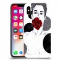 נוכחות נשים כיסוי מגן קשיח מעוצב ל Apple iPhone X יחידה אחת סקרין מובייל