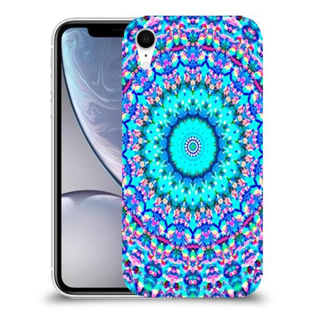 מנדלה בצבע כיסוי מגן קשיח מעוצב ל Apple iPhone XR יחידה אחת סקרין מובייל